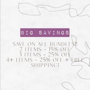 Bundle Savings!